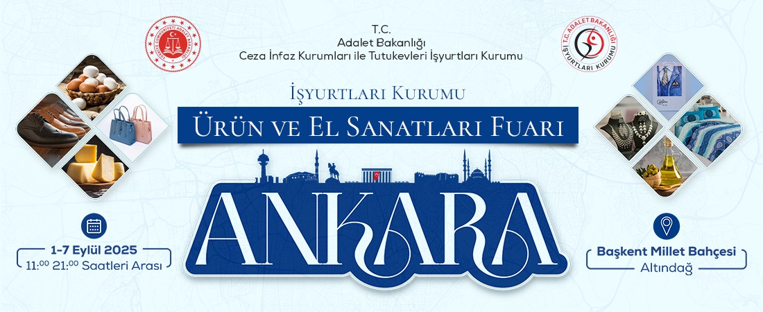 “İşyurtları Ürün ve El Sanatları Fuarı” 1 Eylül’de Ankara’da Açılıyor