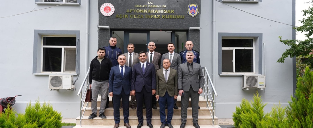 Başkan Özkan Nazlı Afyonkarahisar Açık Ceza İnfaz Kurumu İşyurdu Müdürlüğünü Ziyaret Etti